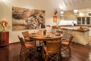 Villa, 3 Bedrooms | Dining room - Villa Karina Umalas (Kerobokan)