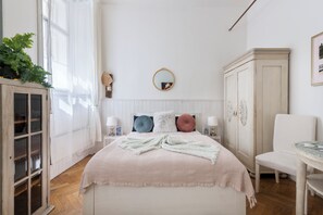 1 soverom, strykejern/-brett, wi-fi og sengetøy