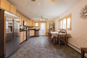 Signature House, Patio, Mountain View | In-room dining - Catskill Retreat (Hamden)