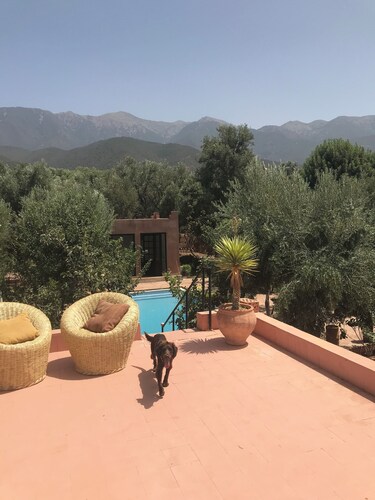 Villa Quince spacious  6 bedrooms & pool in awesome valley of Ouirgane, Atlas