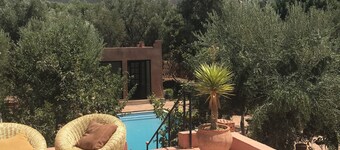 Villa Quince spacious  6 bedrooms & pool in awesome valley of Ouirgane, Atlas