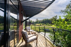 Terrace/patio - Serene Forest Getaway (Antoing)