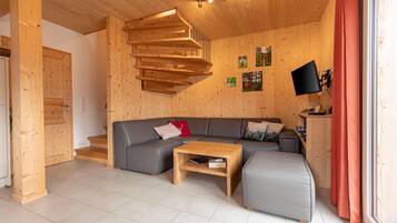 TV connectée, cheminée