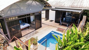 Property grounds - 5 min to beach-private pool-great for couples (Dominicalito)