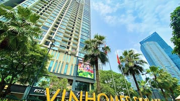 Façade de l’hébergement