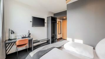 Premium-Doppelzimmer | Schreibtisch, Verdunkelungsvorhänge, schallisolierte Zimmer