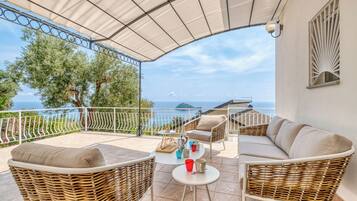 Family Villa, Multiple Bedrooms, 2 Bathrooms, Mountainside (Villa Luce del Sol Lux with Pool - L) | View from room