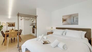 Appartement Familial, 1 chambre, cÎté montagne (Villa Luce del Sol Lux with Pool - XS)