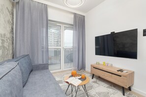 Living room - Apartament z Balkonem Rzeszów by Renters (Rzeszów)