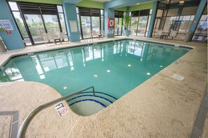 Indoor pool, a heated pool