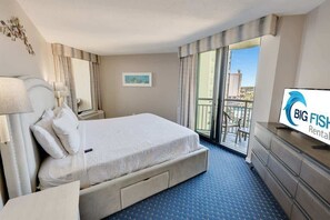1 bedroom, iron/ironing board, WiFi, bed sheets - WOW Coastal Charm With Beachfront Access and pools (Myrtle Beach)
