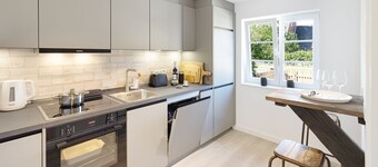 "Experience luxury and relaxation in the Buhne 44 vacation apartment on Sylt!"