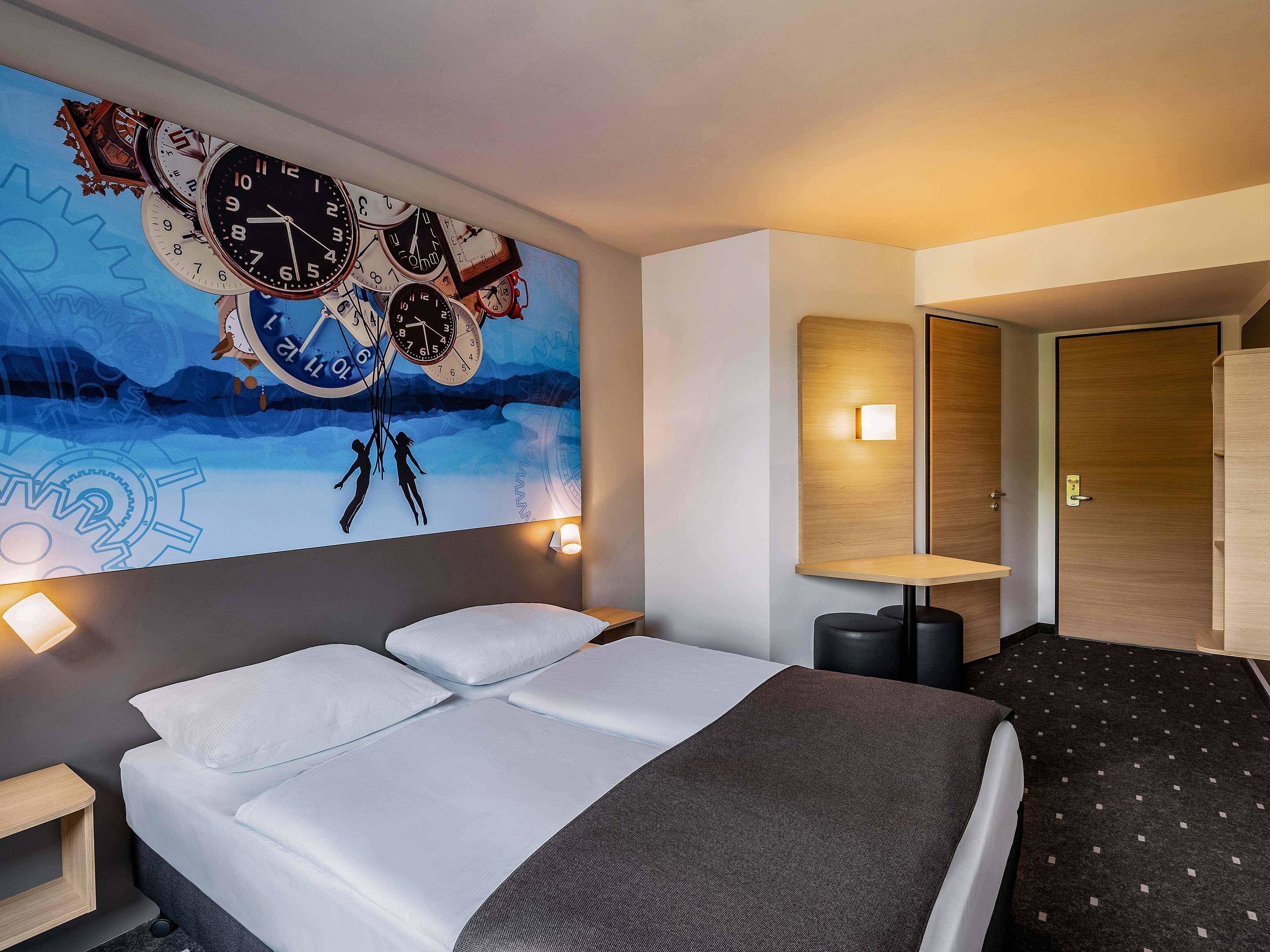 双人房 (French bed) | 办公桌、隔音、免费 WiFi、床单