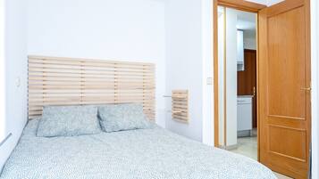 Een strijkplank/strijkijzer, gratis wifi