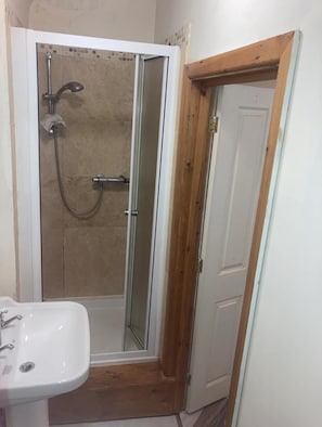 Apartment | Bathroom | Shower, towels, toilet paper