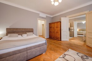 Apartment, 2 Schlafzimmer | Bügeleisen/Bügelbrett, kostenloses WLAN