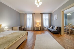 Apartment, 2 Schlafzimmer | Bügeleisen/Bügelbrett, kostenloses WLAN