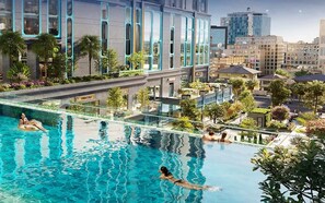 Premier Suite, Multiple Beds, Club lounge access, City View - The Grand Manhattan Apt Luxury Vacation (Ho Chi Minh City)