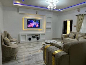 Apartment, 2 Bedrooms, Balcony | Living area - PeaceCourt Apartments (Lagos)