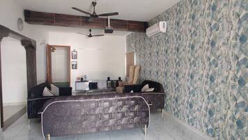 Sitteområde i lobbyen