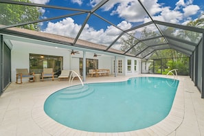 Piscine chauffée