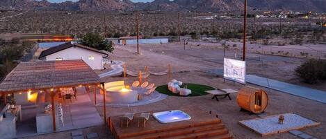 Enceinte de l’hébergement