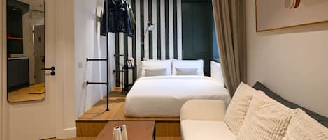 Leilighet | 1 soverom, skrivebord og internett