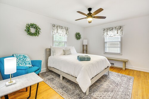 'dogwood Cottage' w/ Fireplace: 1 Mi to University