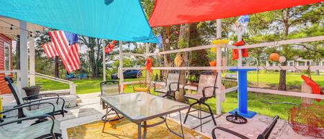 Ferienhaus (3 Bedrooms) | Speisen im Freien