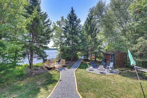 Interior - Private Hot Tub: Lakefront Poconos Home! (Pocono Summit)