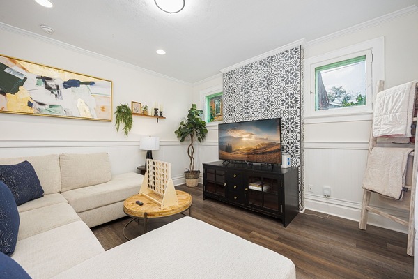 智能電視、壁爐