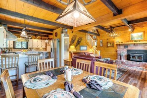 House (3 Bedrooms) | Interior - 24str-00023 Fairplay Cabin w/ Hot Tub on 4 Acres! (Fairplay)