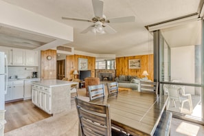 TV, fireplace, DVD player, offices