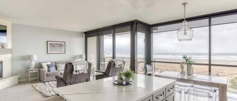 TV, fireplace, DVD player, offices