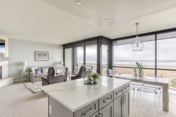 TV, fireplace, DVD player, offices