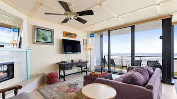 TV, peis og kontorer