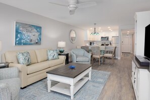 Condo, 2 Bedrooms | Living area - Pelicans Roost 303 2 Bedroom Condo by RedAwning (Sanibel)