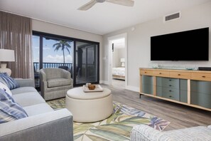 Condo, 2 Bedrooms | Living area - Pelicans Roost 202 2 Bedroom Condo by RedAwning (Sanibel)