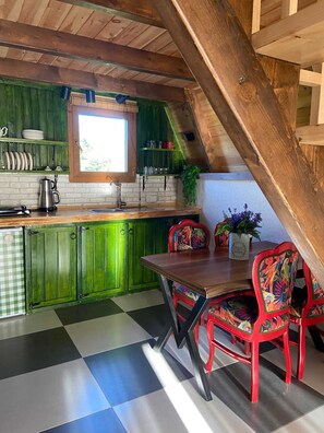 Comfort Villa | Private kitchen - Tenora Suit Bungalov (Ardesen)