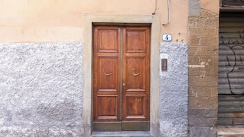 Fassade der Unterkunft