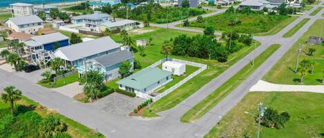 House, Multiple Beds (1st Street Bungalow) | Aerial view