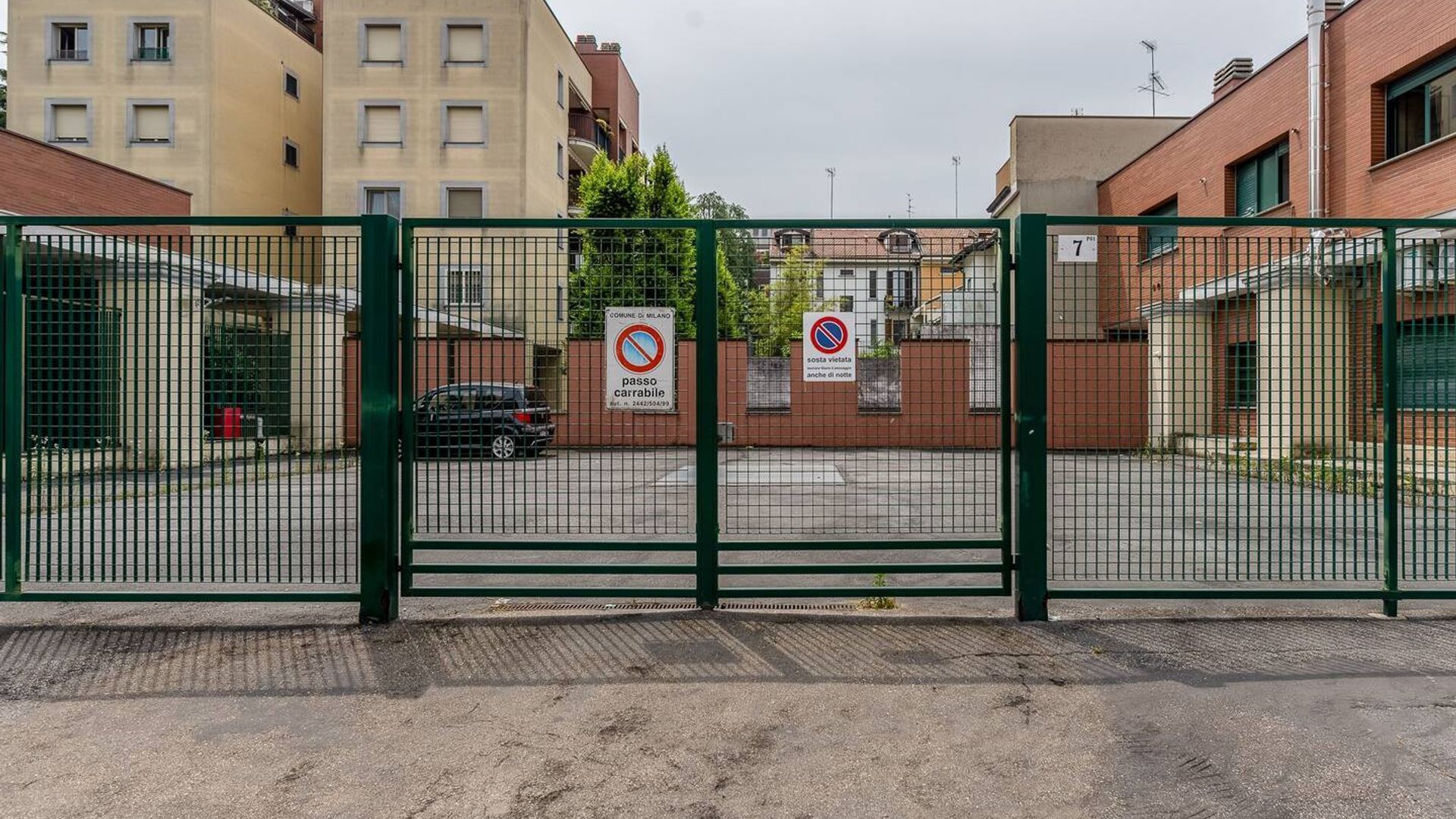 Enceinte de l’hébergement