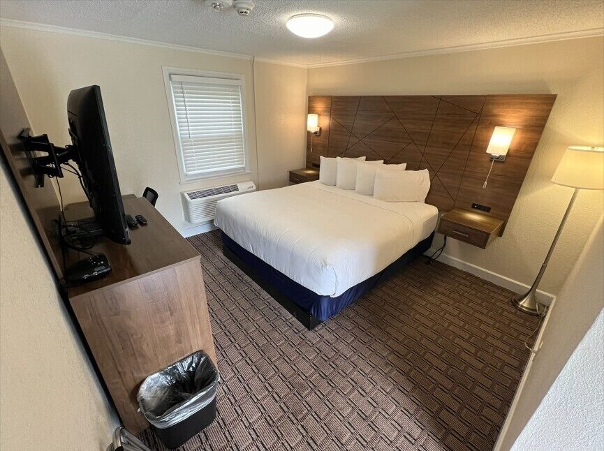 Habitación Deluxe, 1 cama King size | Escritorio, espacio para trabajar con laptop y wifi gratis 