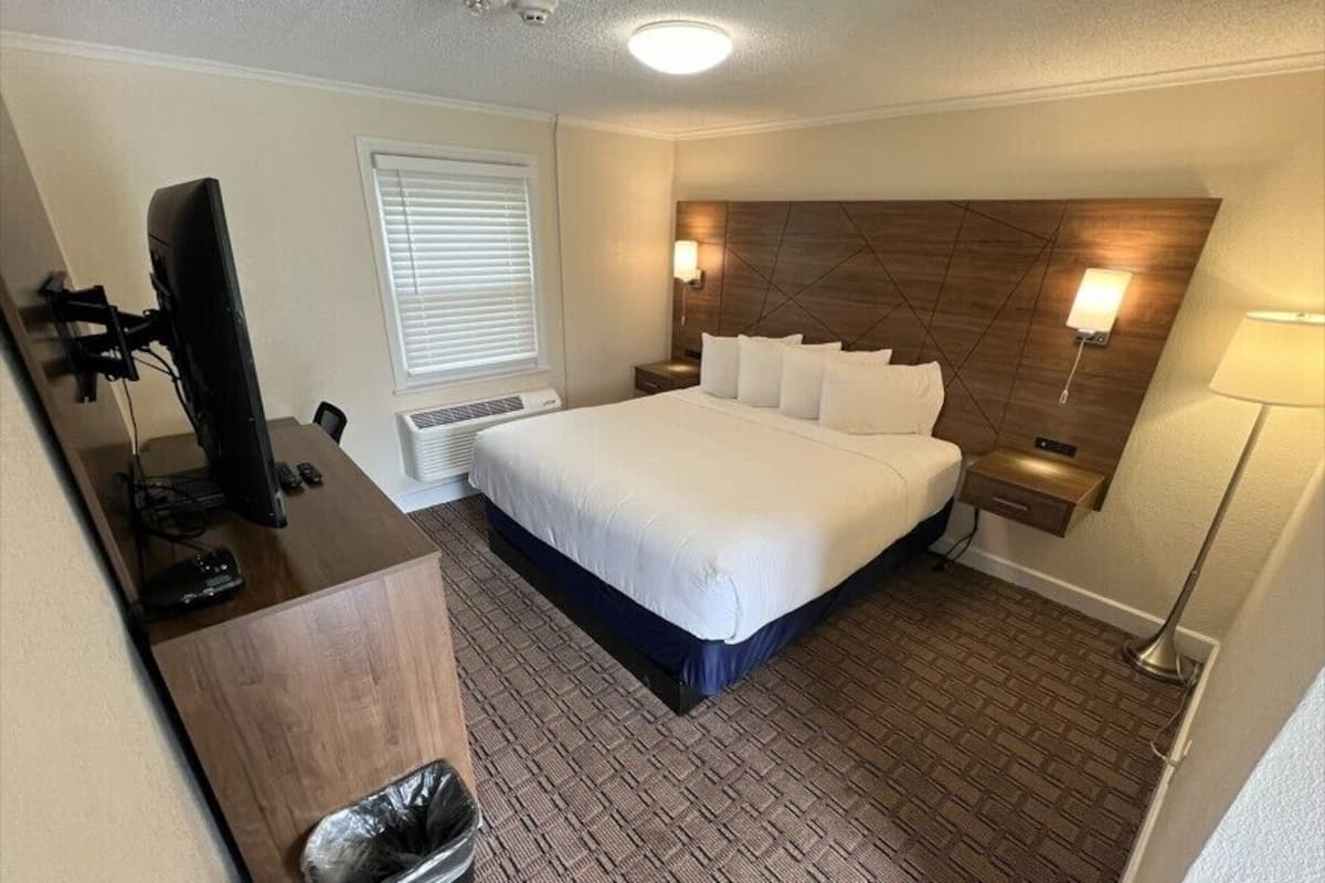 Habitación Deluxe, 1 cama King size | Escritorio, espacio para trabajar con laptop y wifi gratis