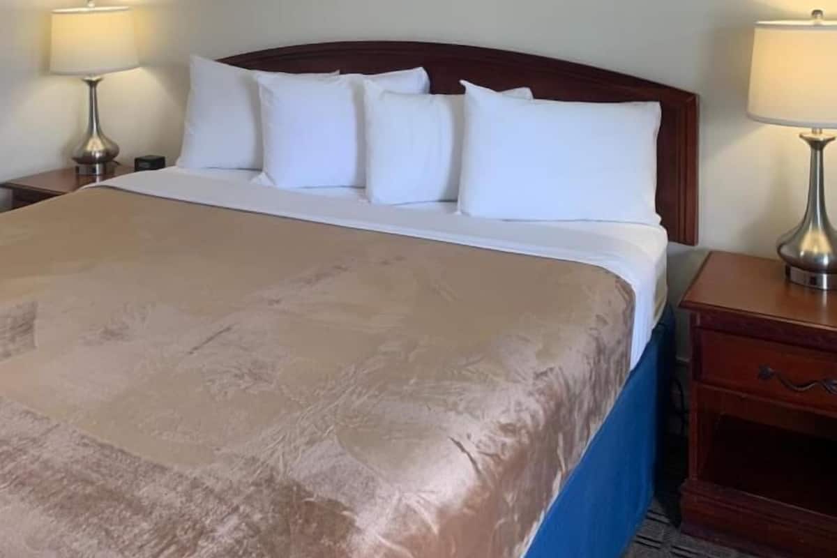 Basic Studio, 1 King Bed | Desk, laptop workspace, free WiFi, bed sheets