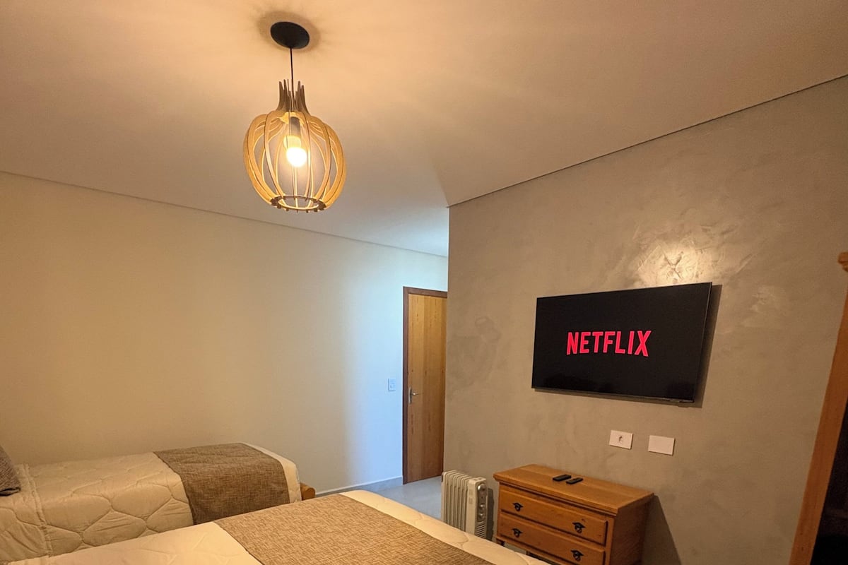 Superior Triple Room, Patio, Mountain View | Premium bedding, minibar, desk, laptop workspace