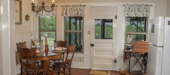 Historical farmhouse on the Pedernales River