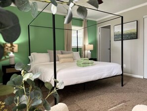 5 chambres, fer et planche à repasser, lit parapluie, Wi-Fi