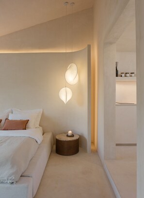 1 bedroom, iron/ironing board, WiFi, bed sheets - Aesthetic Design Suite Fuego with Pool (Cancún)