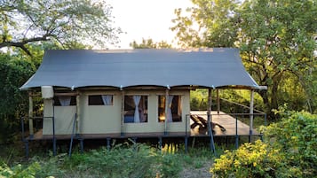 Luxury-Doppel- oder -Zweibettzimmer | Terrasse/Patio